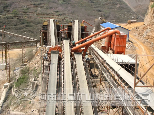 鵝卵石制砂生產(chǎn)線(xiàn)